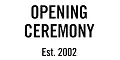 Opening Ceremony Coupon
