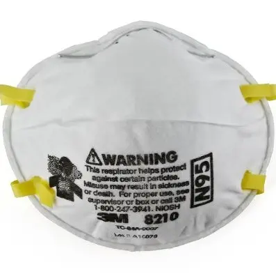 3M Particulate Respirator 8210, N95 (Pack of 20)