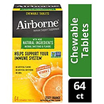 Airborne 维C咀嚼片-64粒