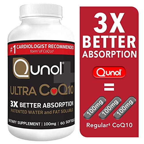 史低价！Qunol Ultra CoQ10 100mg 强效辅酶软胶囊，60粒装