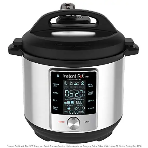Instant Pot Max 最新款终极智能万用电压力锅，6夸脱