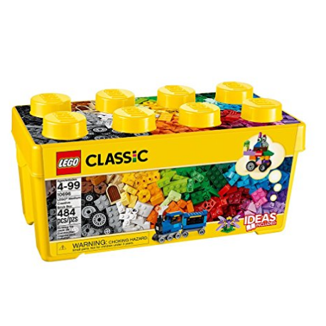 LEGO 经典创意中号10696盒装积木 484片，原价 $38.90