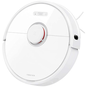 Roborock S6 Robot Vacuum, Robotic Vacuum Cleaner and Mop with Adaptive Routing,Muilti-floor Mapping, Selective Room Cleaning, Super Strong Suction, and Extra Long Battery Life, Works with Alexa(White)