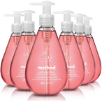 Method 葡萄柚味洗手液 12 Fl Oz 6瓶装