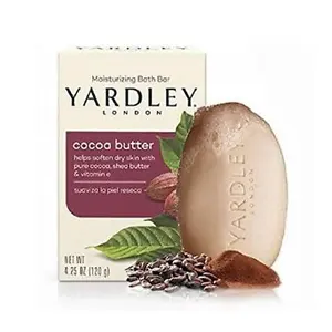 Yardley London Pure Cocoa Butter & Vitamin E Bar Soap