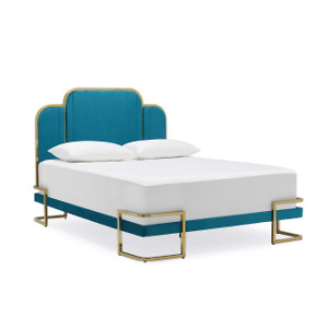 MoDRN Glam Marni Upholstered Platform Bed