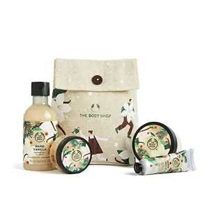 The Body Shop 香草滋润护肤四件套