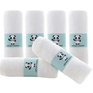 HIPHOP PANDA 竹纤维双层超软小面巾 6条装