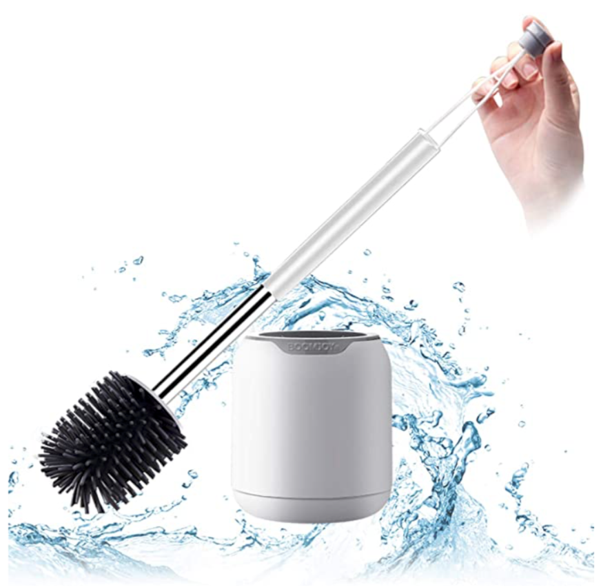 BOOMJOY 硅胶马桶清洁刷带支架 