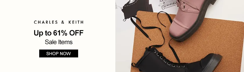 Charles & Keith: Up to 61% OFF Sale Items