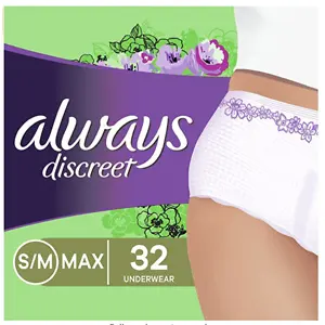 Always Discreet 女性安心无侧漏纸内裤 32条