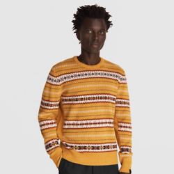 Wesley Wool Fair Isle Crew
Relaxed Fit Sweater