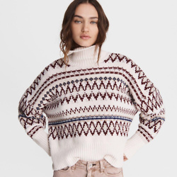 Willow Wool Fair Isle Turtleneck
Relaxed Fit Sweater