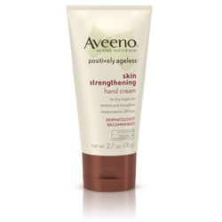 Aveeno Positively Ageless Skin Strengthening Hand Cream For Dry Skin, 2.7 Oz