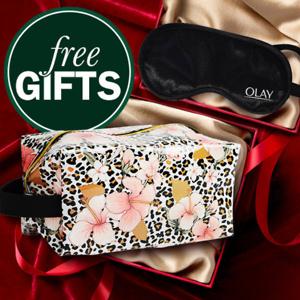 OLAY: Get a Free Floral Bag on Orders $75+