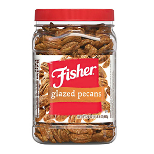 Fisher Snack Glazed Pecans, 24 Ounces