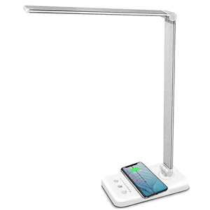 mchatte LED Desk Lamp with Wireless Charger