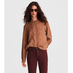 Mia Cable Wool Alpaca Sweater