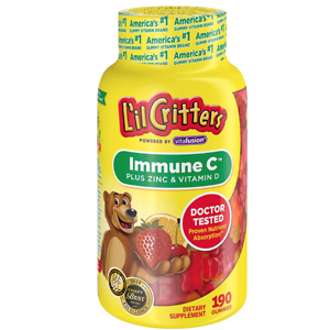 Lil Critters Kids Immune C Gummy Supplement
