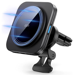 ESR HaloLock Mag-Safe 磁性无线充电架 车载版