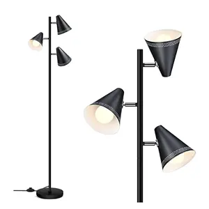 BoostArea 简约现代3灯座可调光落地灯