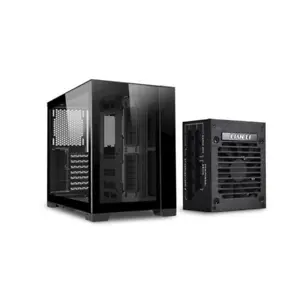 LIAN LI O11D MINI-X Black With SP750 (750W ) SFX PSU