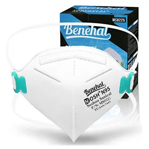 BENEHAL N95 防护口罩 20只 MS8225 NIOSH认证