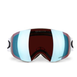 Oakley White Flight Deck M Snow Goggles