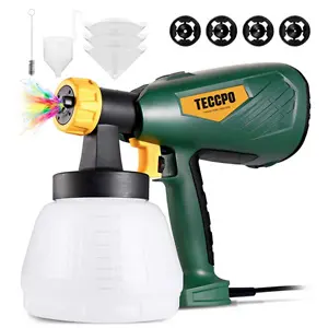 TECCPO 电动油漆喷壶 3种喷洒模式 1300ml大容量