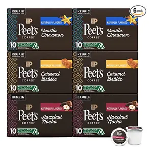 Peet's Coffee K Cup 咖啡胶囊4口味 60颗装 