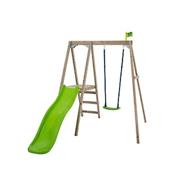 TP Toys Multiplay Wooden Swing set & slide