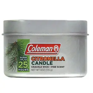 Coleman 香茅防蚊蜡烛 6 oz