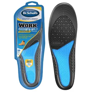 Dr. Scholl's 男士按摩凝胶缓冲鞋垫 