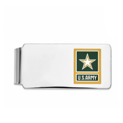 Money Clip
US Army Yellow Star
Sterling Silver 925/Rhodium-plated