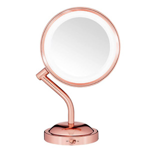 Conair Reflections Double-Sided LED Lighted Vanity Makeup Mirror