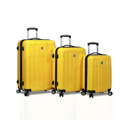 Yellow Contour Hardside Spinner Three-Piece Luggage Set