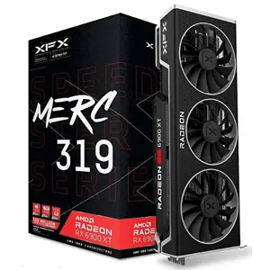 XFX Speedster MERC319 AMD Radeon RX 6900 XT Black Graphics Card