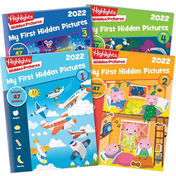 My First Hidden Pictures 2022 4-Book Set
