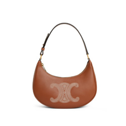 CELINE
Ava bag in smooth calfskin with Triomphe embroidery