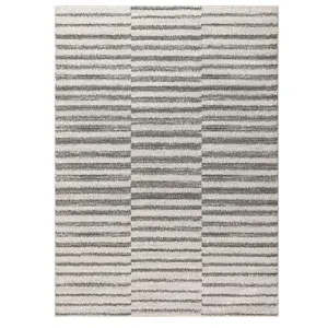 JONATHAN Y MOH204A-3 Lyla Offset Stripe Indoor Area Rug 