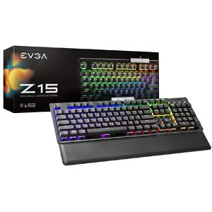 EVGA Z15 RGB 机械键盘 搭载Kailh轴