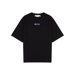 OFF-WHITE

Arrows black embroidered cotton T-shirt