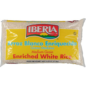 Iberia Medium Grain White Rice, 5 Pounds