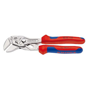 Knipex - 8605150 6" Mini Pliers Wrench, Ergonomic Grip