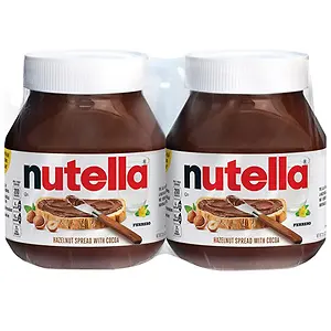 Nutella Chocolate Hazelnut Spread, 22.9 oz Jar (Pack of 2)