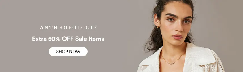 Anthropologie: Extra 50% OFF Sale Items