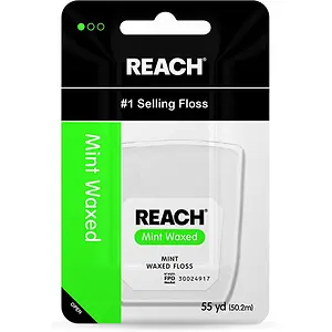 Reach Waxed Dental Floss, Mint, Mint, mint, 1 Count