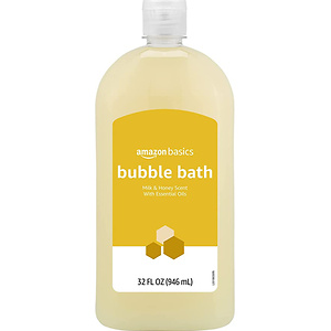Amazon Basics Milk and Honey Bubble Bath 