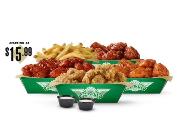 Wingstop - Boneless Meal for only $15.99