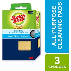 Scotch-Brite Dobie Cleaning Pads, 3 Pads